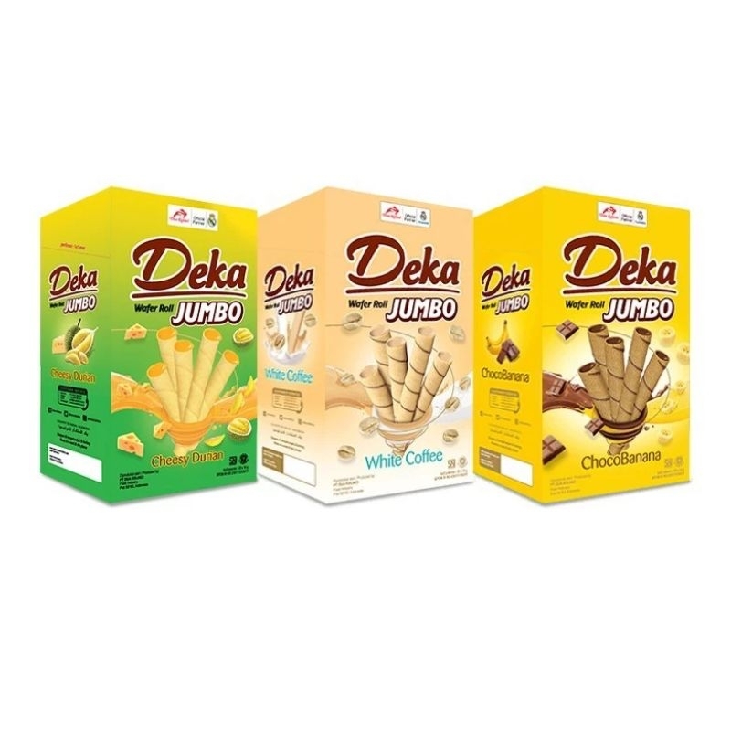 

DEKA Wafer Roll Jumbo isi 20pcs