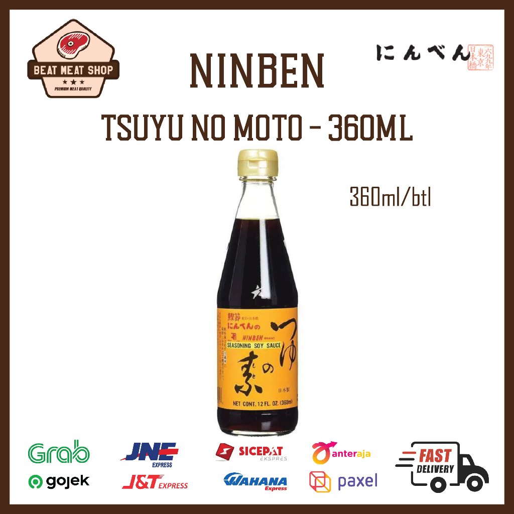 

Ninben Tsuyu No Moto / Kecap Kaldu Jepang 360 Ml