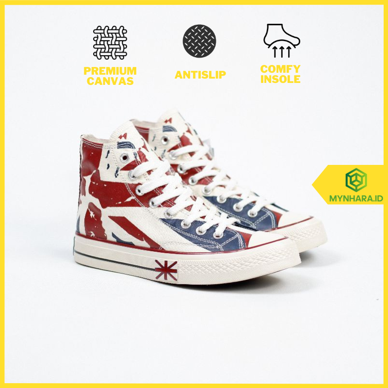 

Mynhara - All Star Pria Wanita 70s Lanyard Name Tag Casual