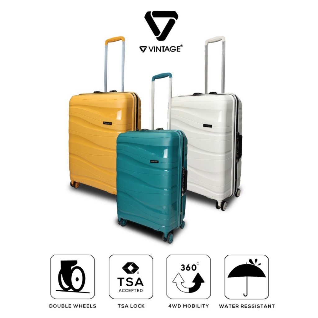 Vintage Polo Milano Koper Hardcase PP Frame 20Inch FREE Cover 908