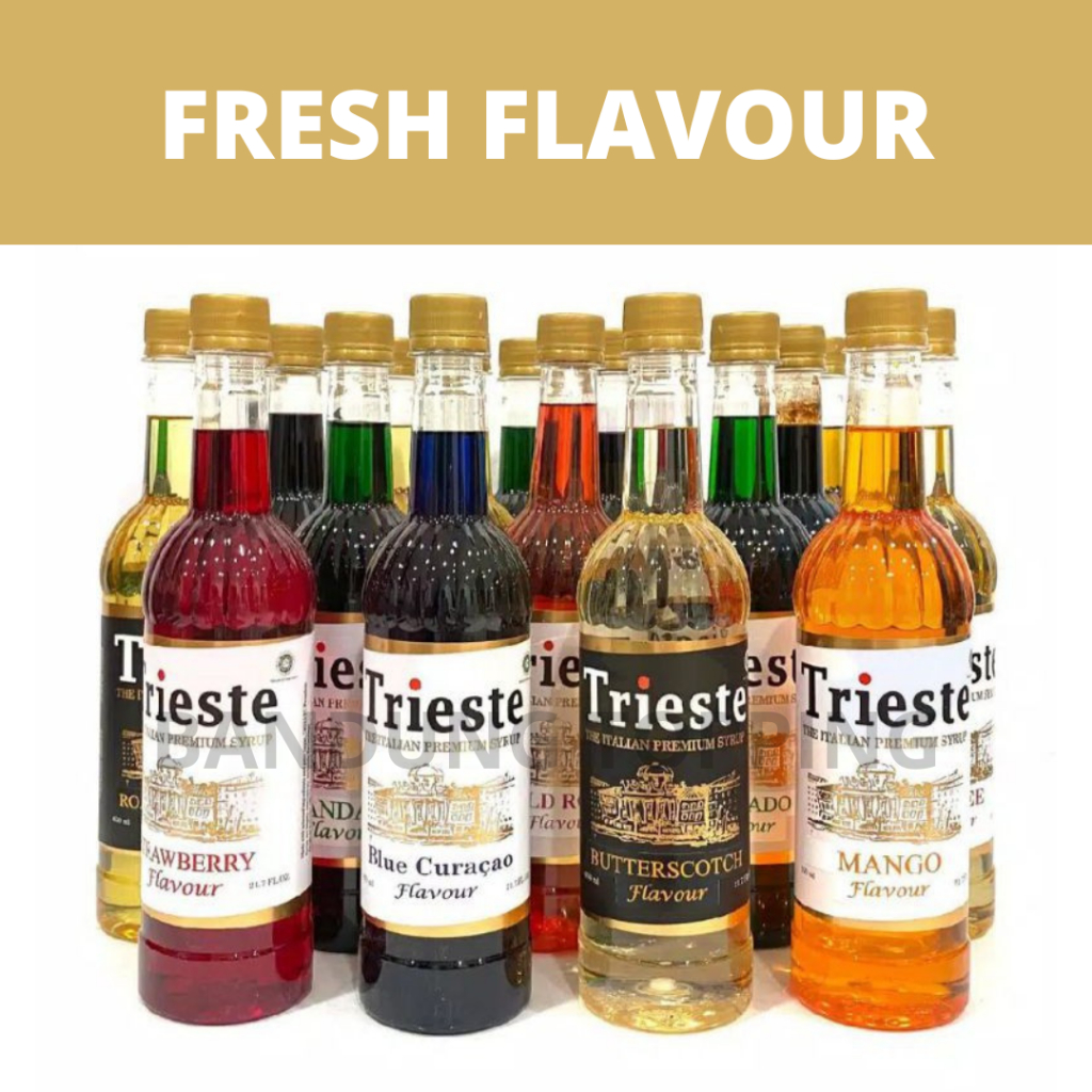 

Trieste Syrup 650ml "FRESH FLAVOUR