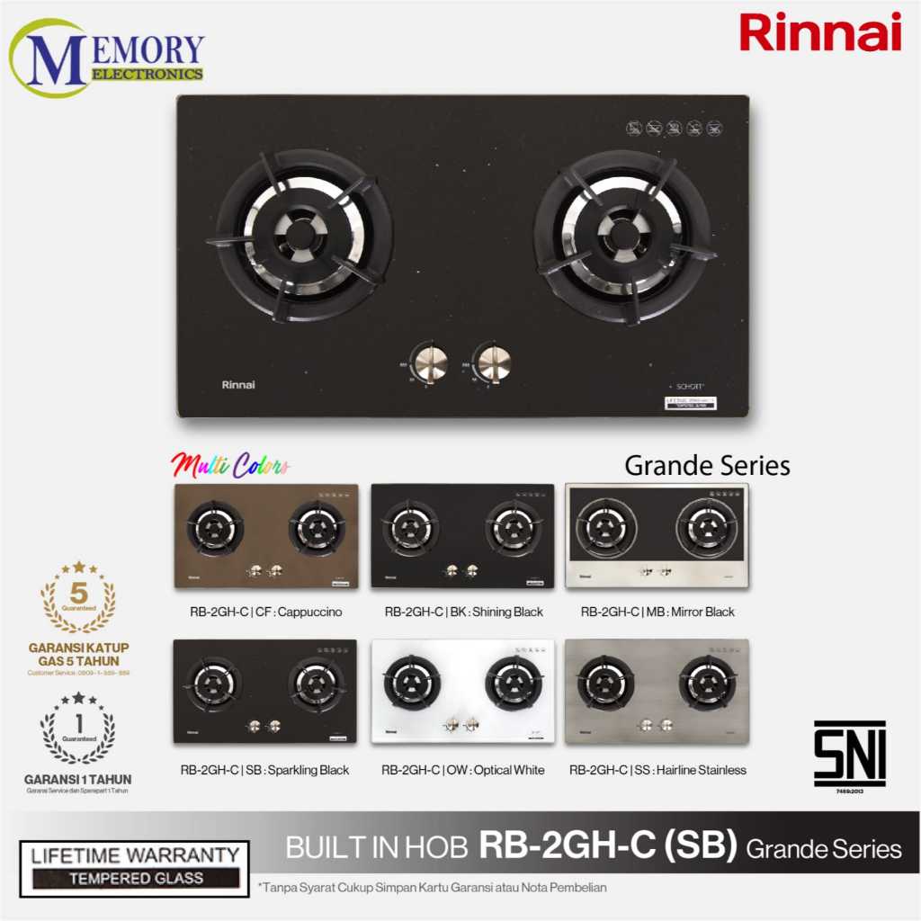 KOMPOR TANAM RINNAI RB-2GHC