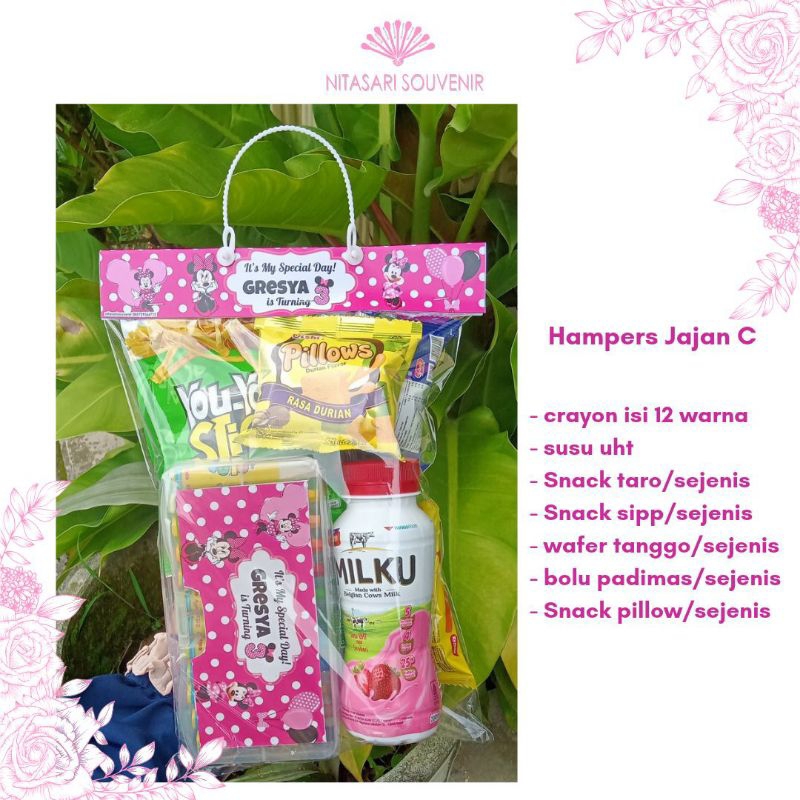Hampers Jajan C Snack Ultah Anak