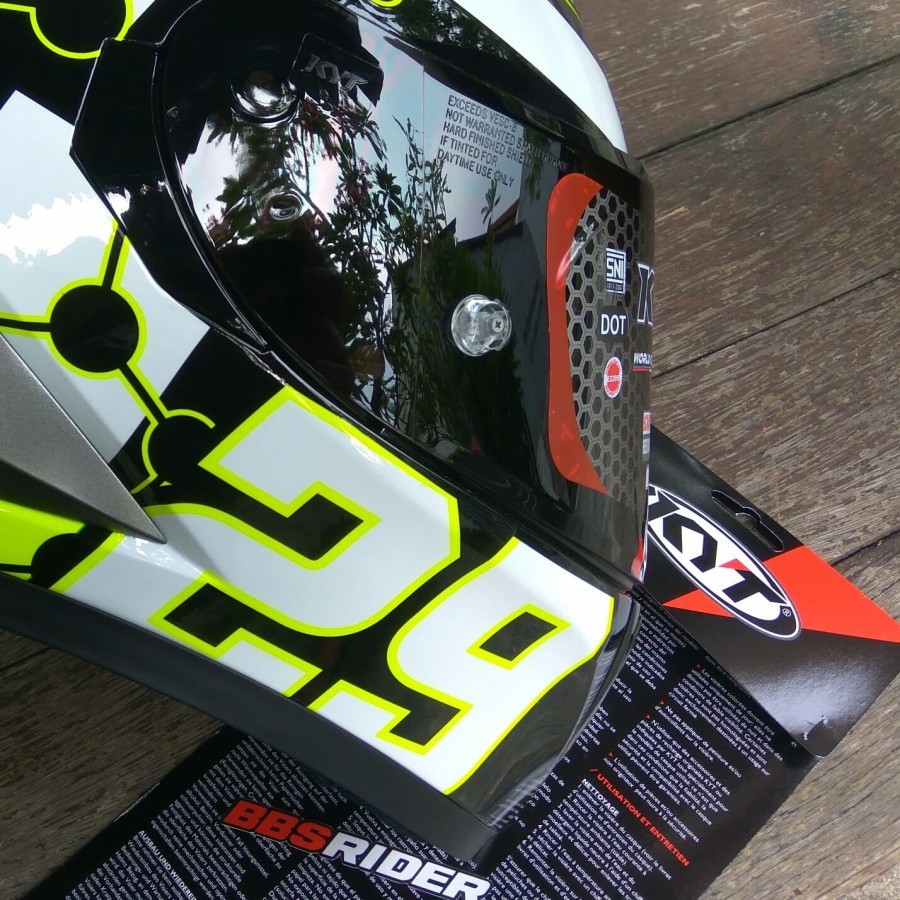 Kaca Helm/Flat Visor KYT Falcon