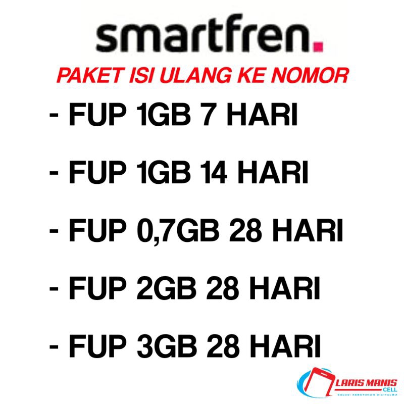 Paket Data Smartfren Unlimited Harian 7 Hari, 14 Hari, 28 Hari [kode:ch.ok]