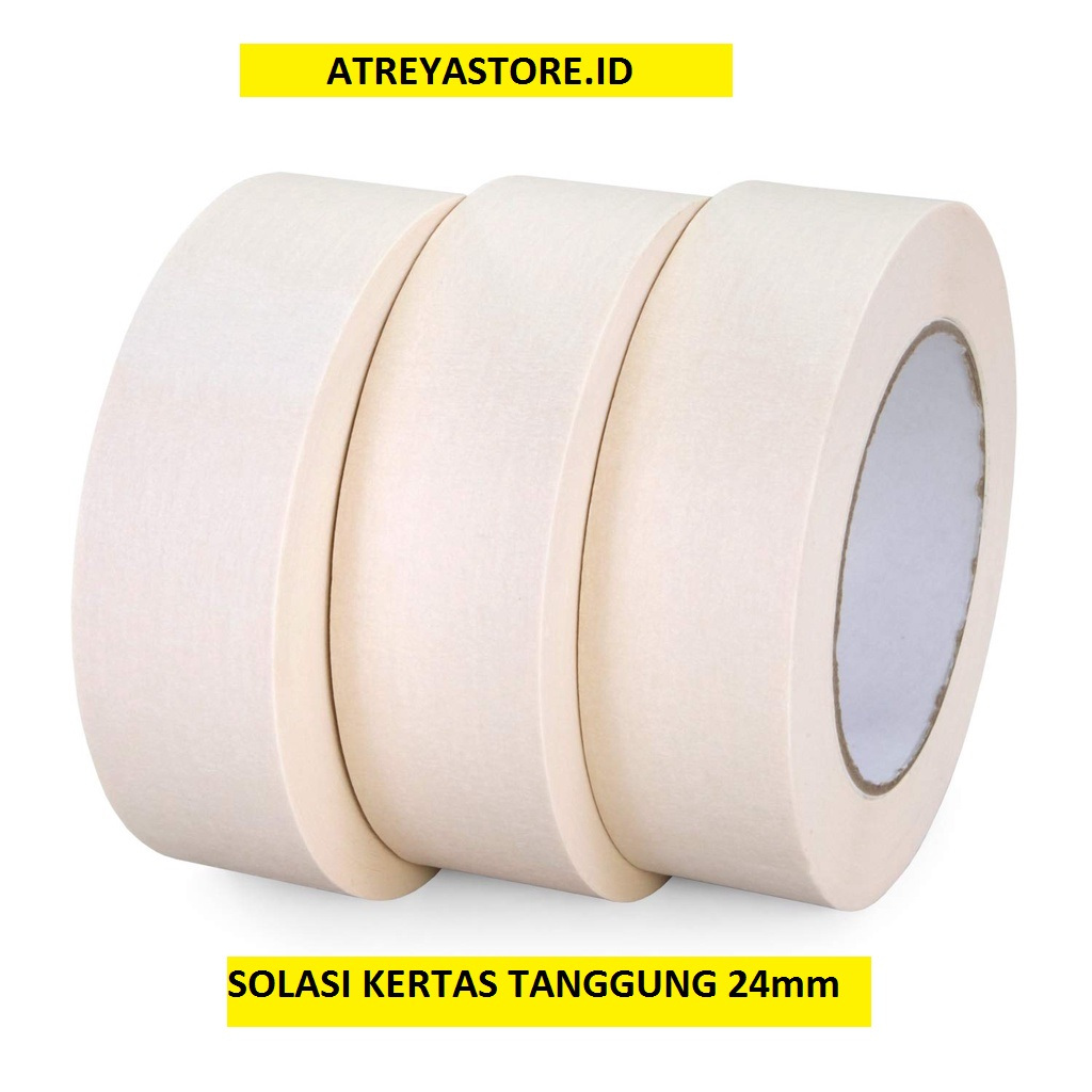 

SOLASI KERTAS / MASKING TAPE 24 MM