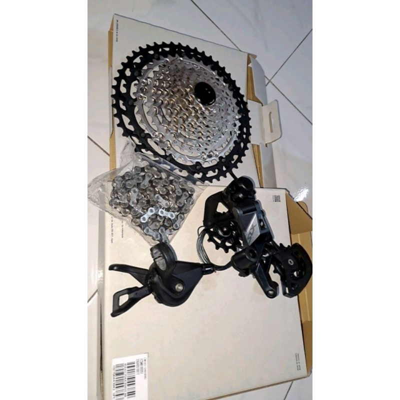 mini GS, groupset SLX M7100 12 speed sprocket XT M8100 12 speed