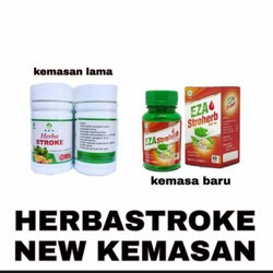 Kapsul Herba STROKE EZA isi 60 kapsul atasi stroke lumpuh balpasi
