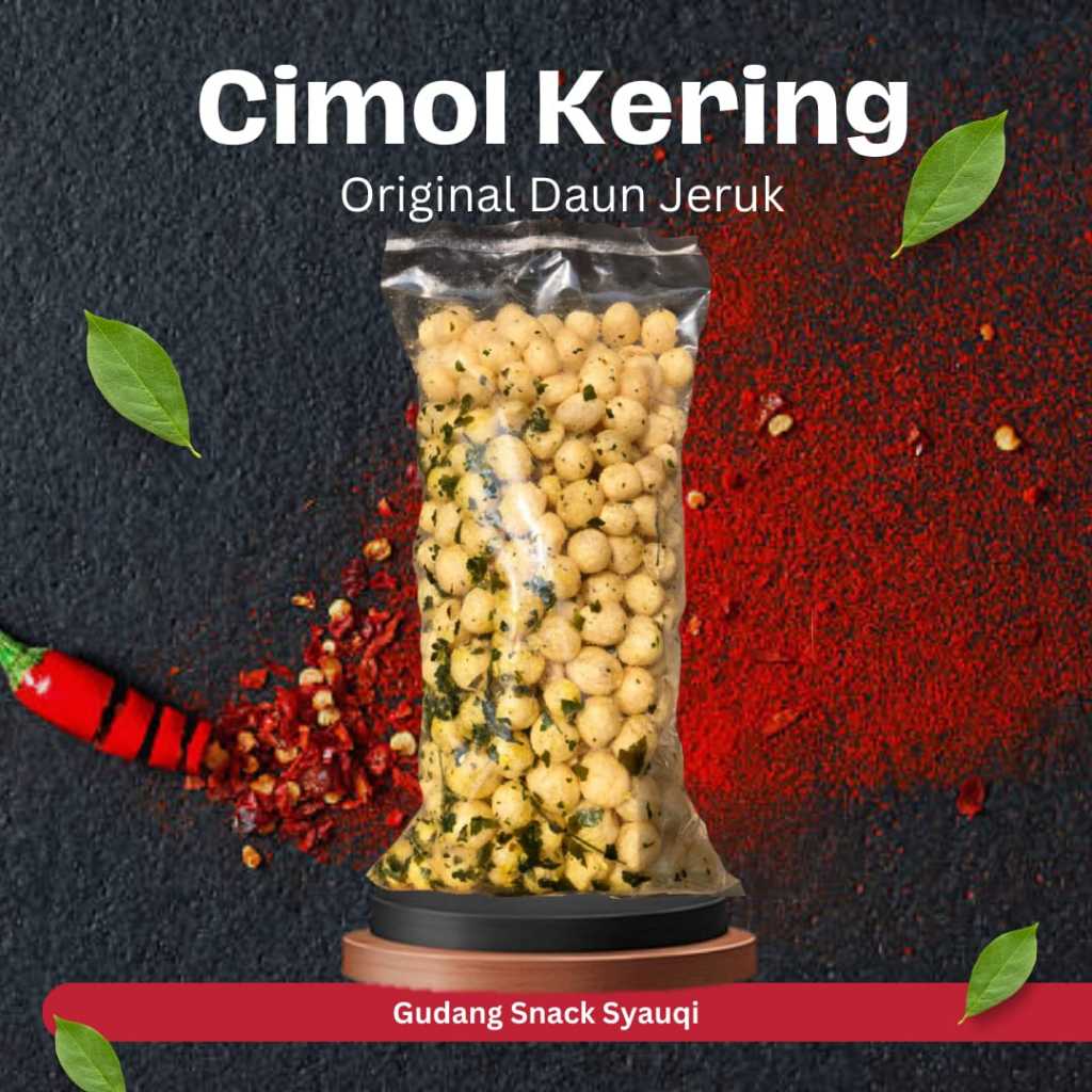 

100 Gram Cimol Kering Ndog Lewo Original Daun Jeruk Pasundan