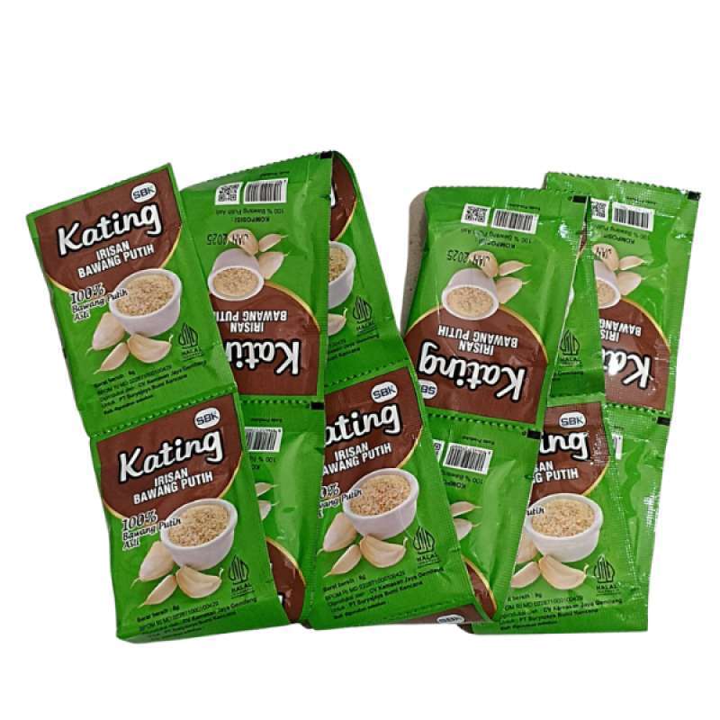 

MTZ BMB DPR KATING IRISAN BAWANG PUTIH ISI 12 SACHET