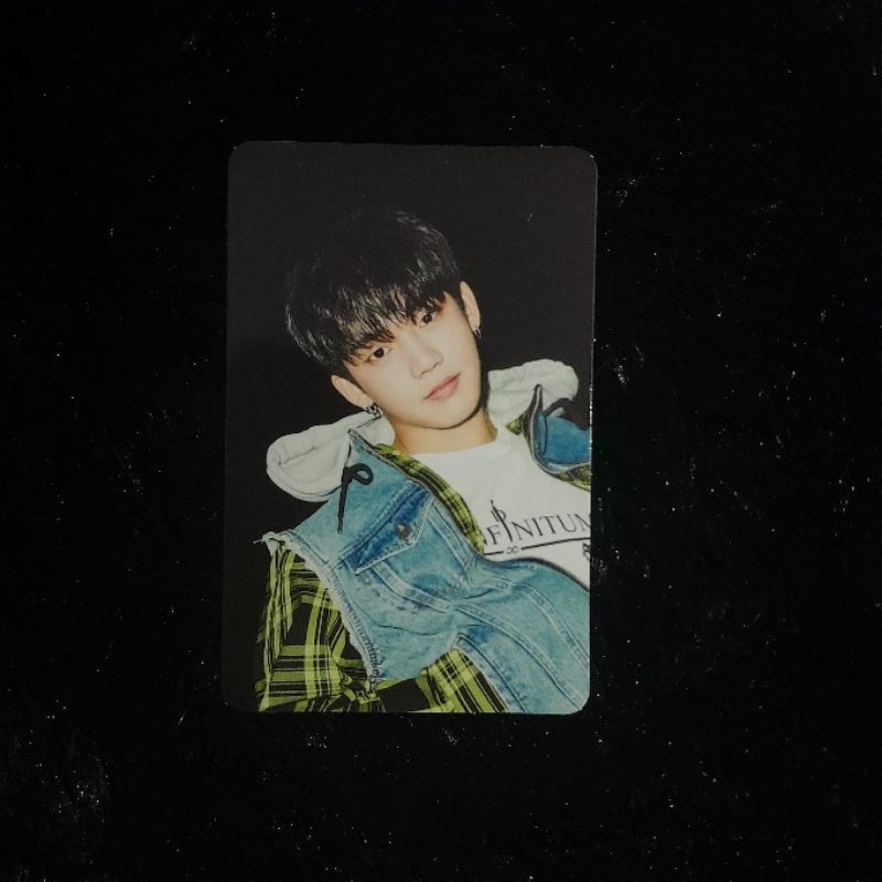 Official photocard Choi hyunsuk concept green the first step treasure effect Poca pc tfs te full alb