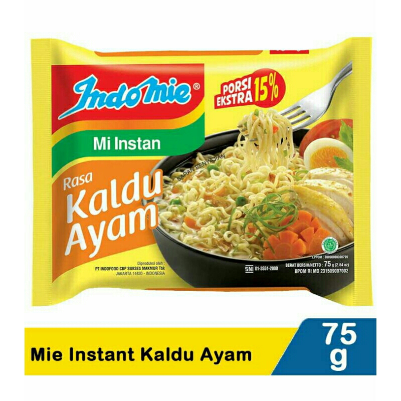 

Indomie Rasa Kaldu Ayam