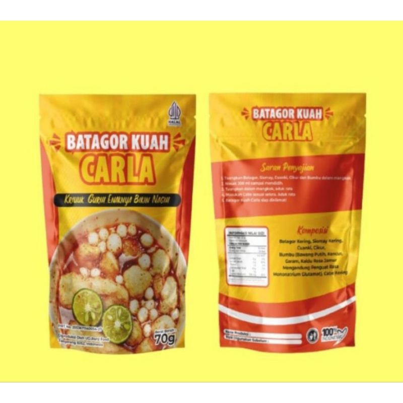 

Batagor Kuah Carla 70gr