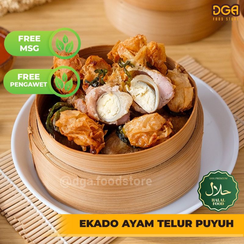

ekado telor puyuh 10pcs/ non msg/non pengawet/dga food store