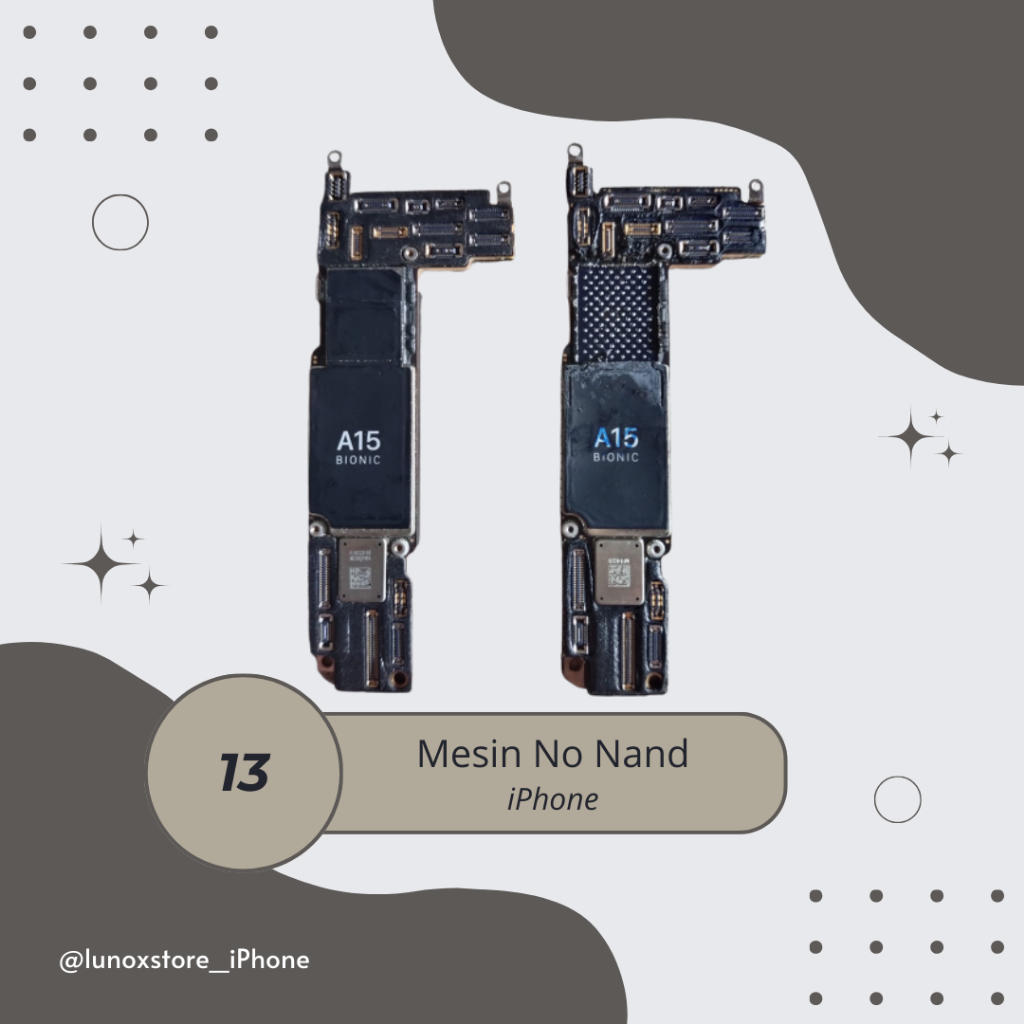 Mesin No Nand iPhone 13