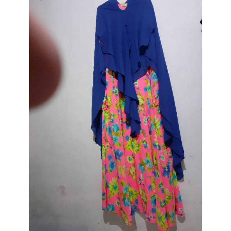 preloved pribadi. set khimar kameela hijabku.