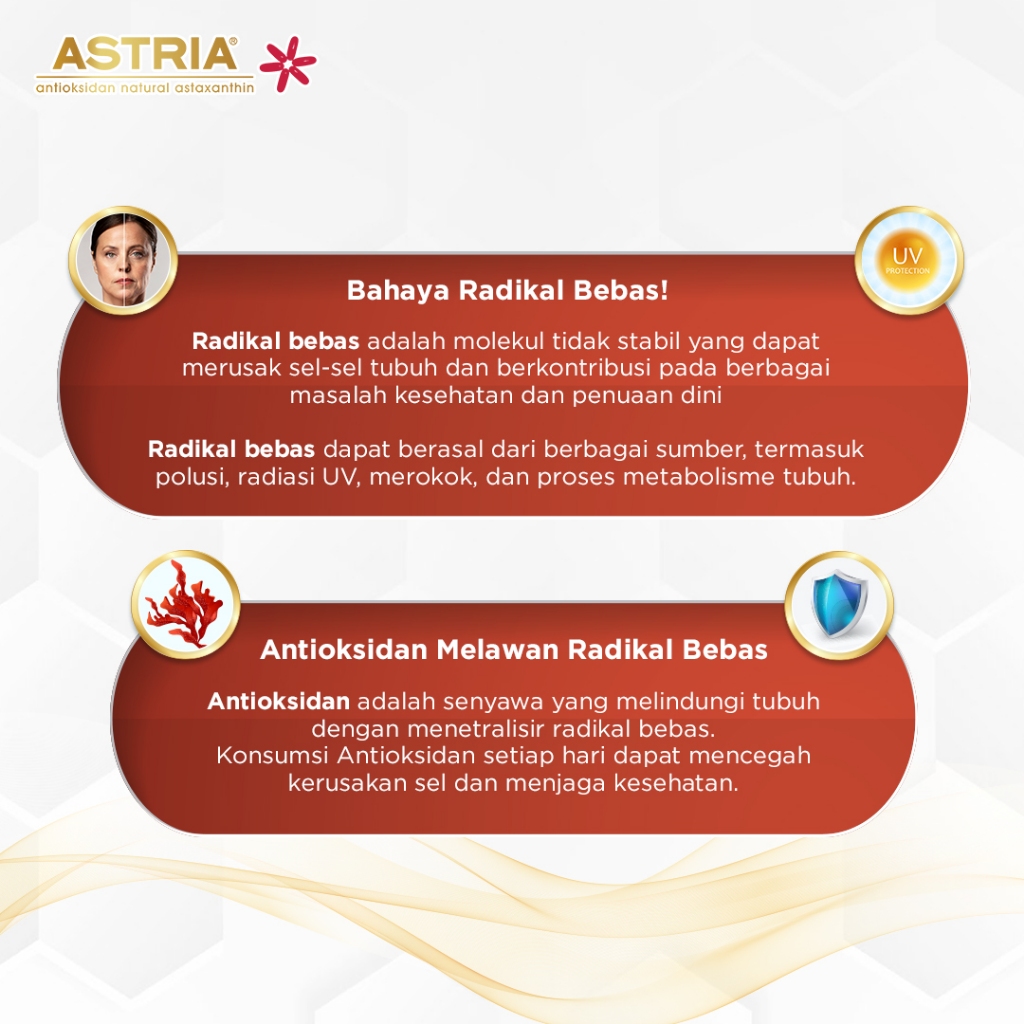 [Bundle Hemat] ASTRIA Kemasan Praktis Suplemen Antioksidan Natural Astaxanthin 4mg (Antiaging / Suplemen Jerawat / Multvitamin Menjaga Daya Tahan Tubuh / Kesehatan Kulit)