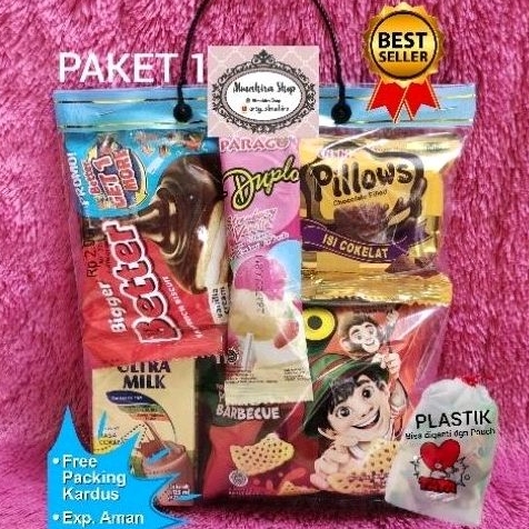 

Bingkisan Ulang Tahun Anak/ Paket Snack Ultah /Snack