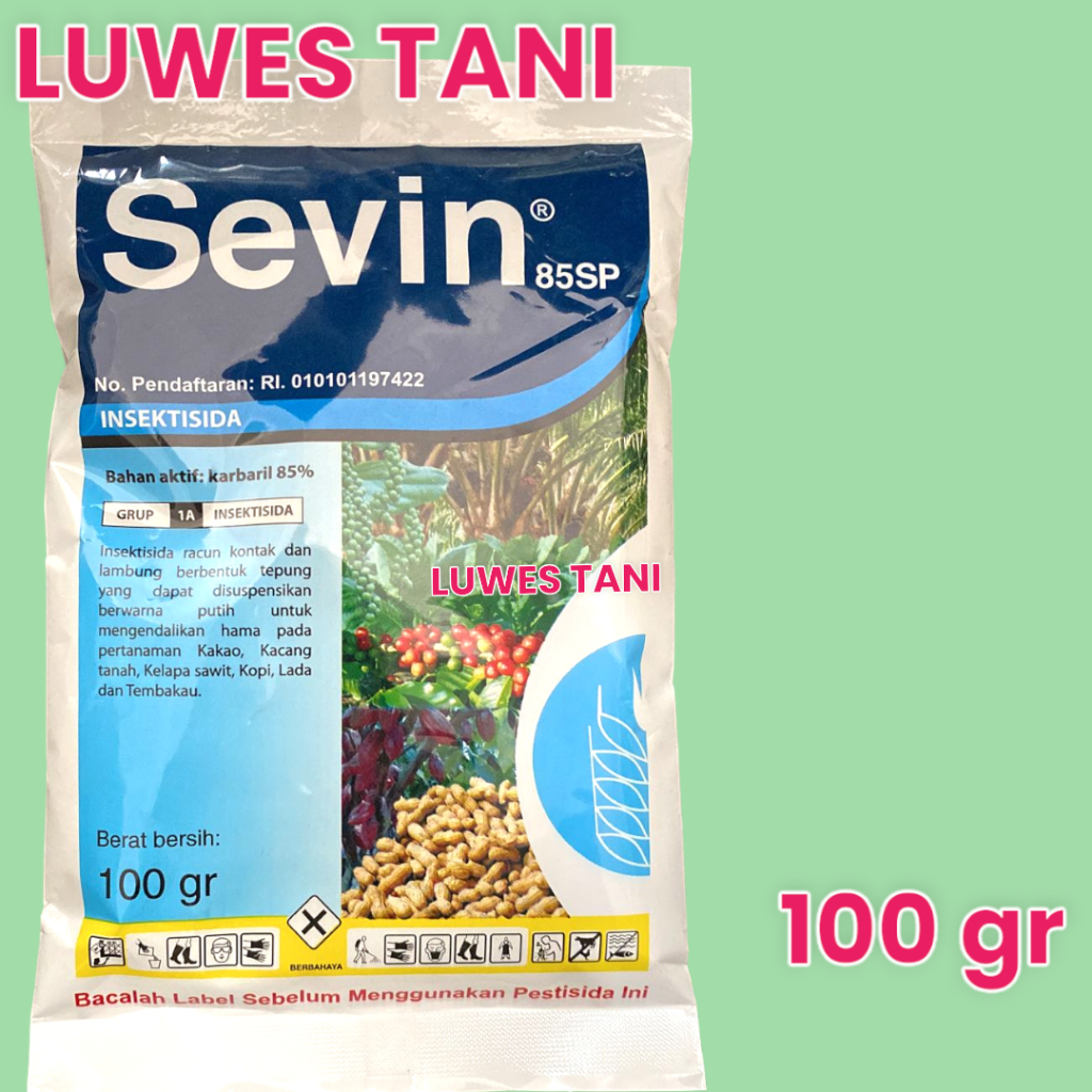 Sevin 85 sp  karbanil 100 gram