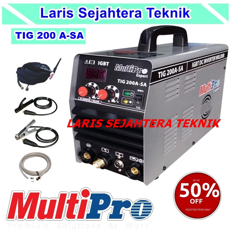 Mesin Las MultiPro TIG 200 A-SA - Mesin Las Argon Tig 200A