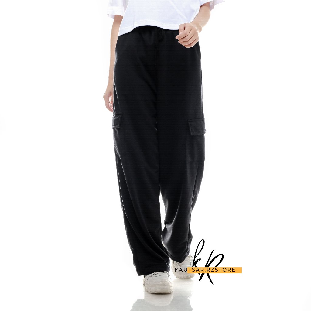 Celana Cargo Wanita Highwaist Premium Jumbo || Cargo Pants Wanita Terbaru || Celana Kargo Wanita