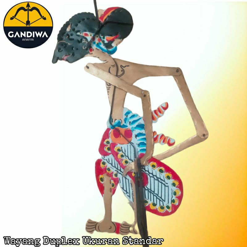wayang kertas duplex puntodewo