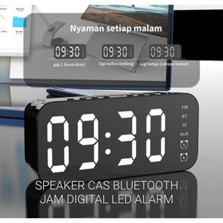 J418 ORIGINAL SPEAKER BLUETOOTH USB MP3 JAM DIGITAL LED ALARM CAS CASAN CHARGE RADIO FM AUDIO SPK SP