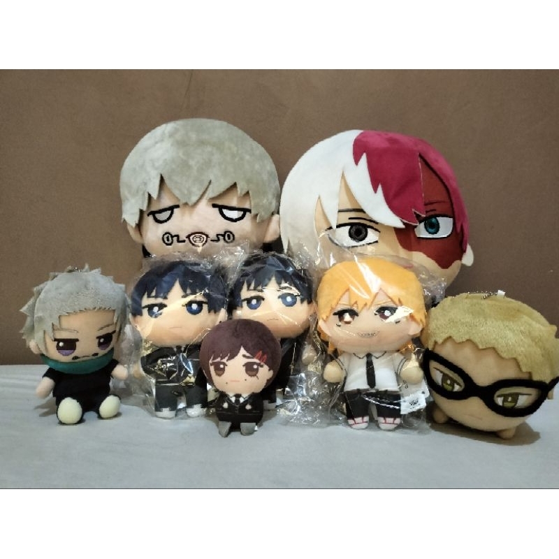 ANIMERCH ORIGINAL JUJUTSU KAISEN MY HERO ACADEMIA CHAINSAW MAN HAIKYUU PLUSHIE