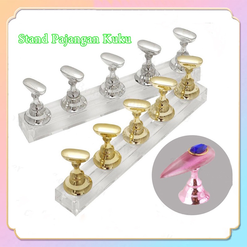 Nail display Stand Holder / Stand Holder Practice Nail Art / Display Kuku palsu
