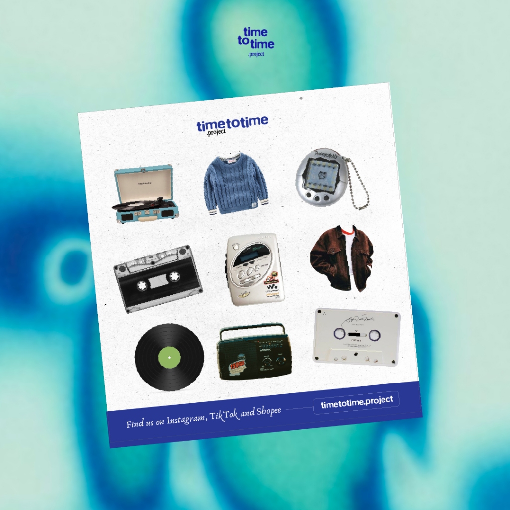 

Small Stickers Back To The Y2K | Kiss Cut, Glossy Vinyl by TimeToTime Project