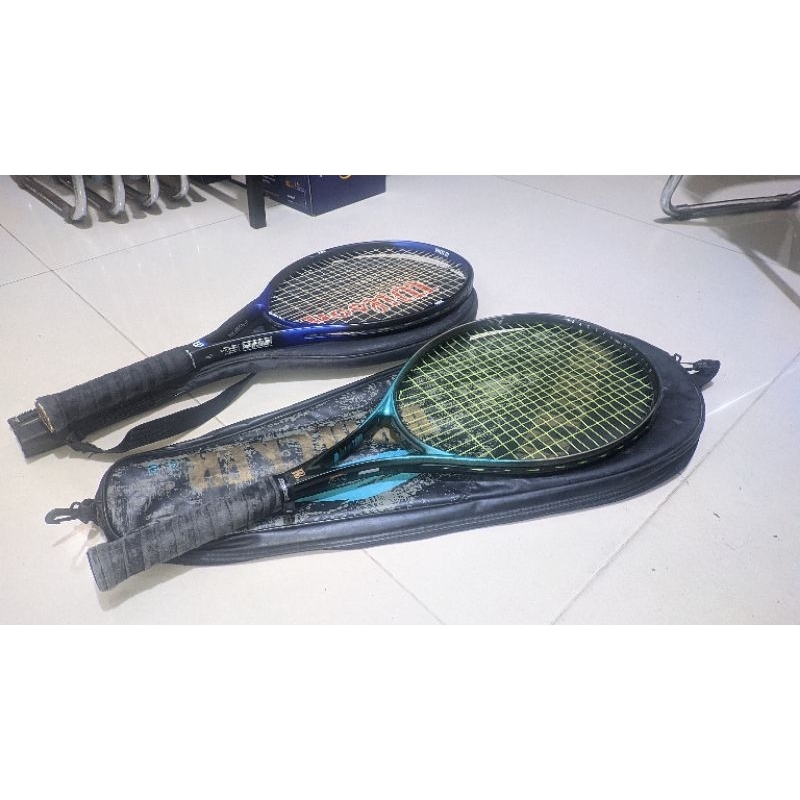 reket tennis wilson dan bb becker