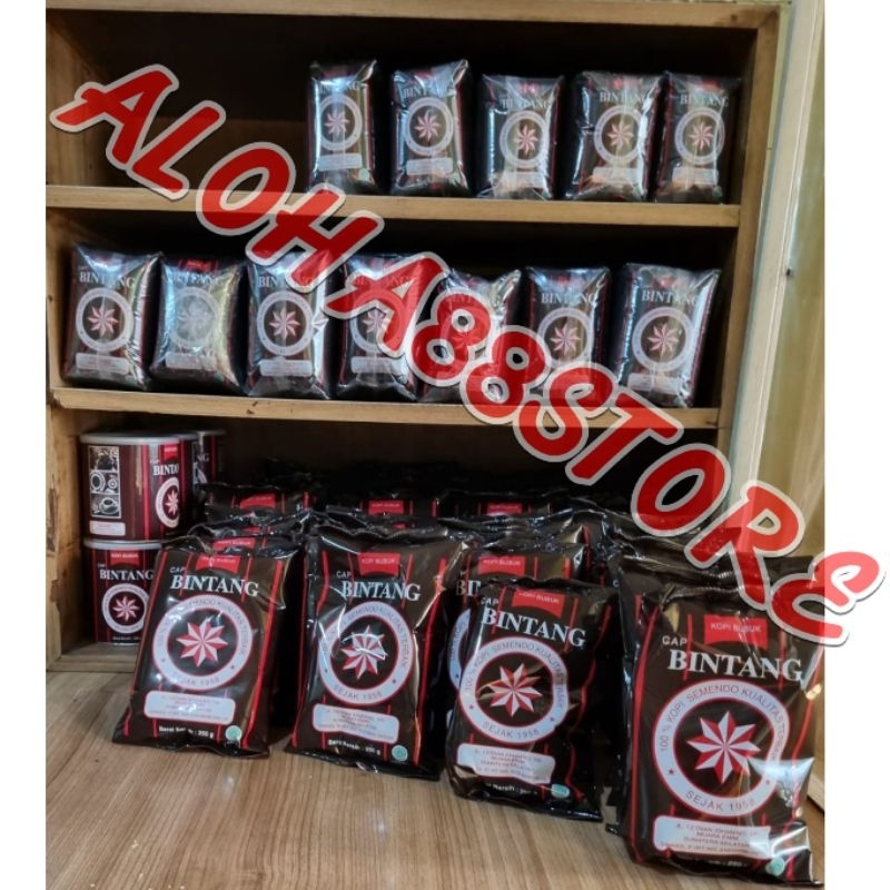 

Kopi Cap Bintang 250gr/Kopi Semendo cap Bintang Muara Enim