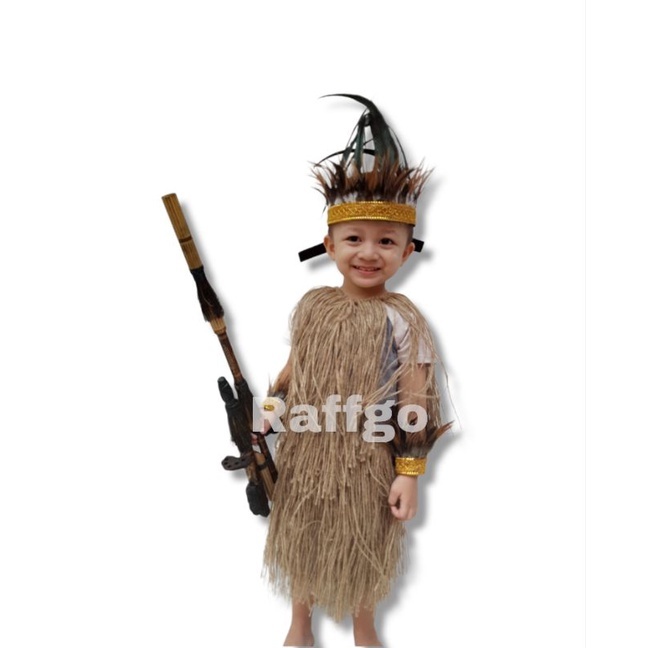 Baju Papua Rumbai Anak TK