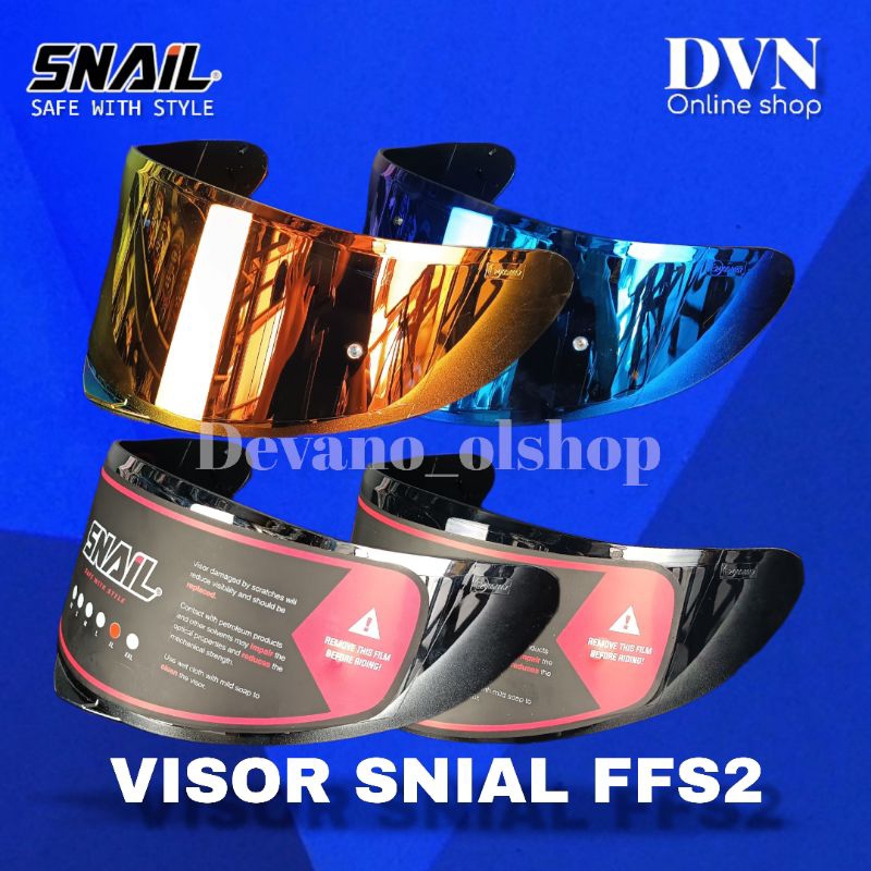 visor snail ffs2 helm fulface snail ffs2