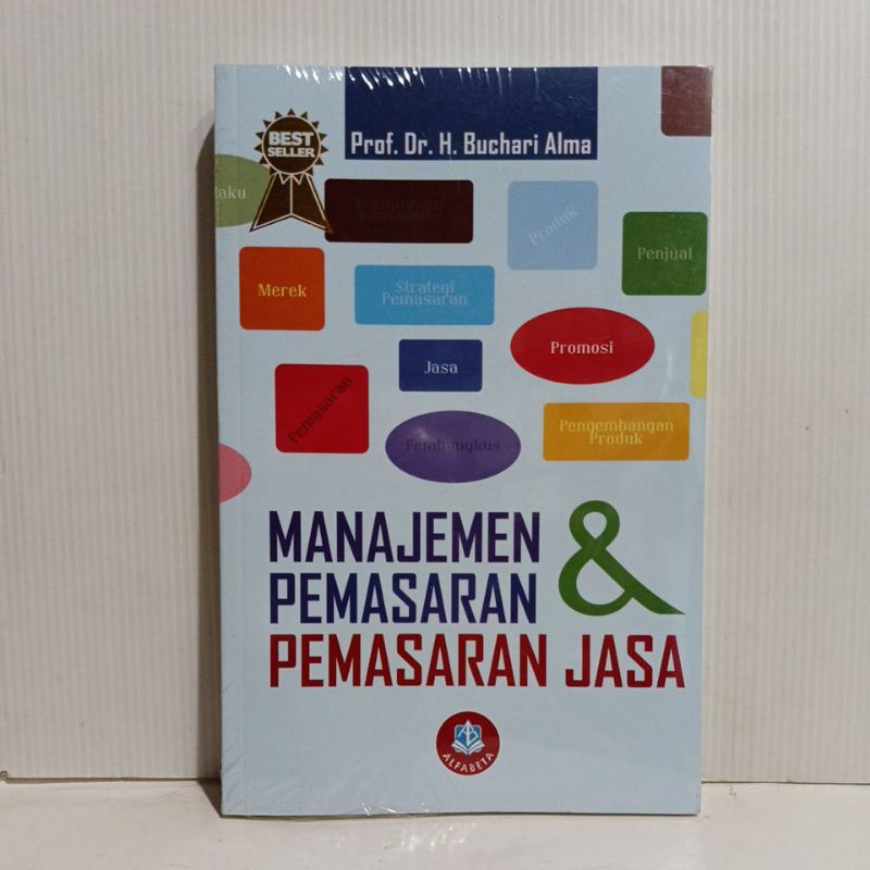 Buku Manajemen Pemasaran dan Pemasaran jasa Buchari Alma Original Alfabeta