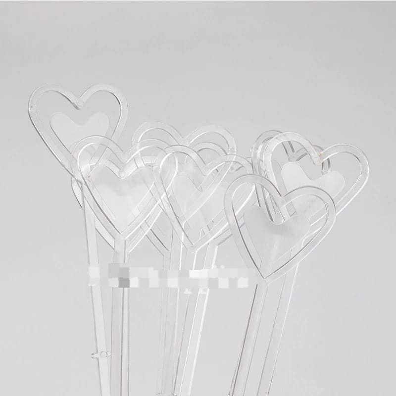 

Stick Card Bentuk Hati Love Ukuran Panjang Bunga Flower 34.5cm |RA