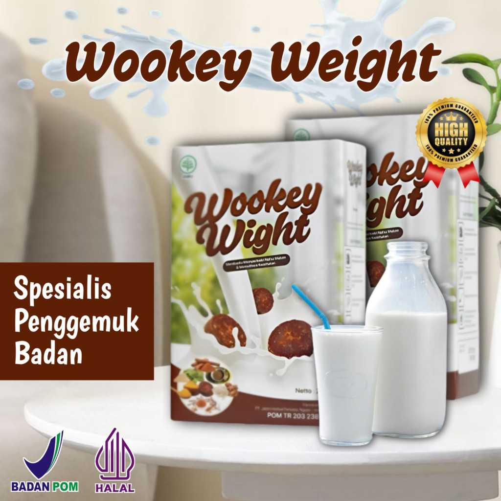 

Wookey Weight | Susu Penambah Berat Badan Palig Laris