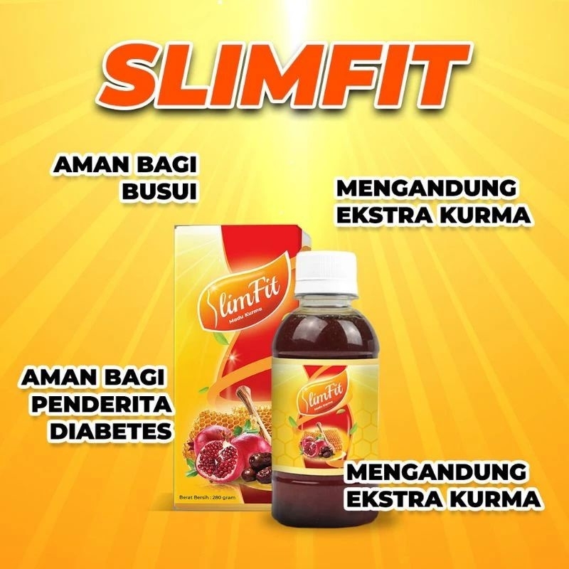 

Madu Slimfit Kurma Asli Original Madu Herbal Pelangsing Badan Alami Madu Penurun Badan