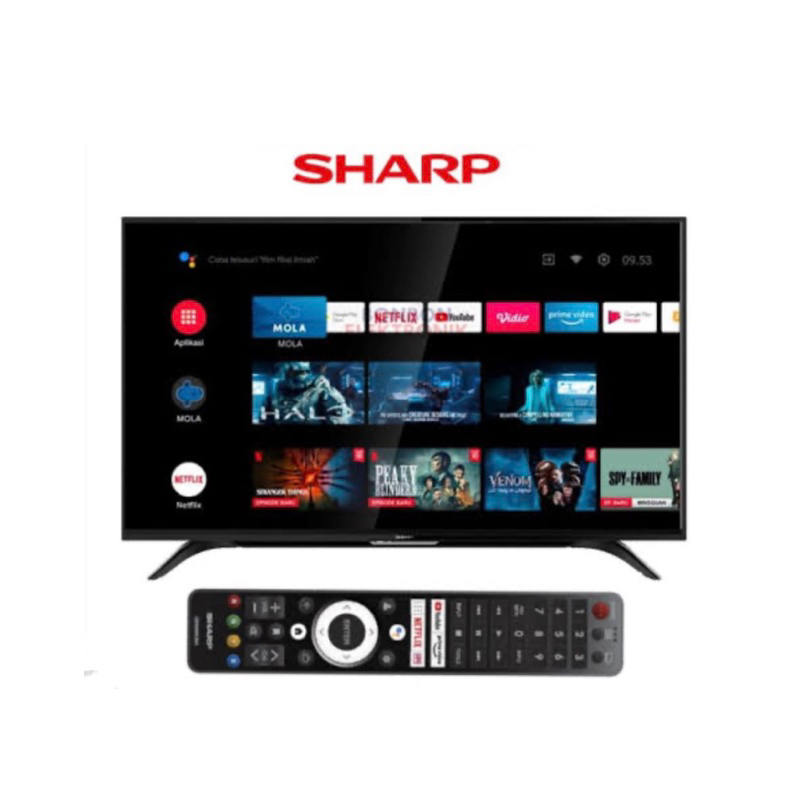 Sharp LED TV 32 Inch 2T-C32EG1i GOOGLE TV DVB-T2 ANDROID 11