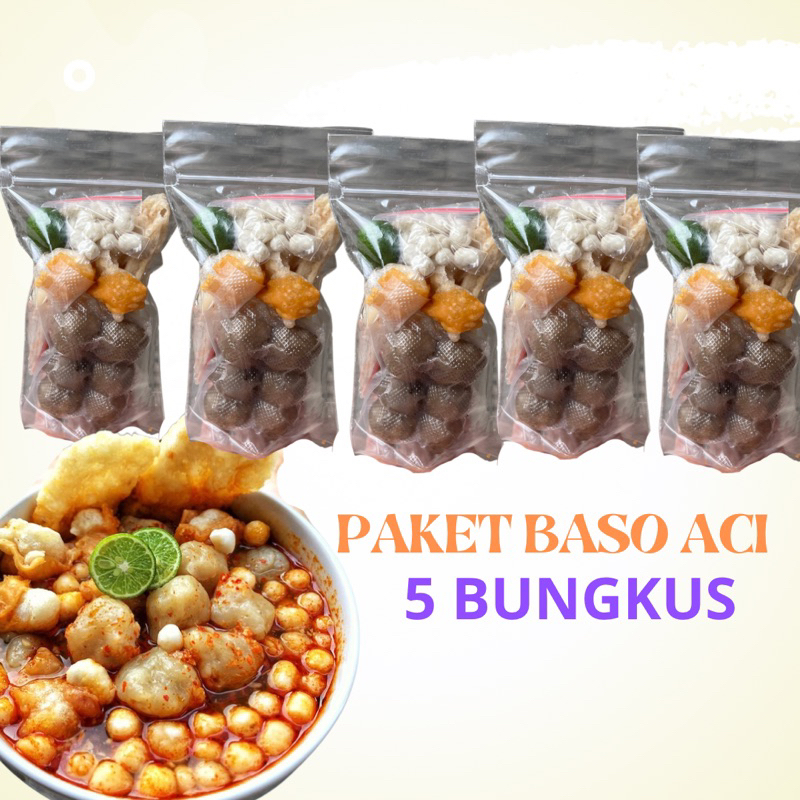 

PAKET BASO ACI 5 BUNGKUS VIRAL
