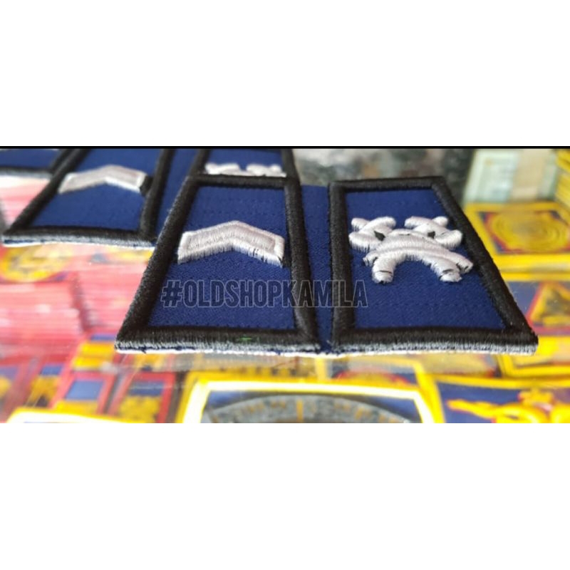 pangkat PDL lapangan pemadam damkar PNS IIa 2a Lis hitam