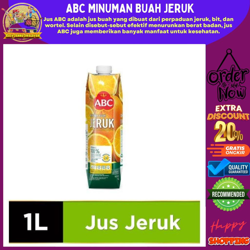 

ABC Jus Jeruk 1 L