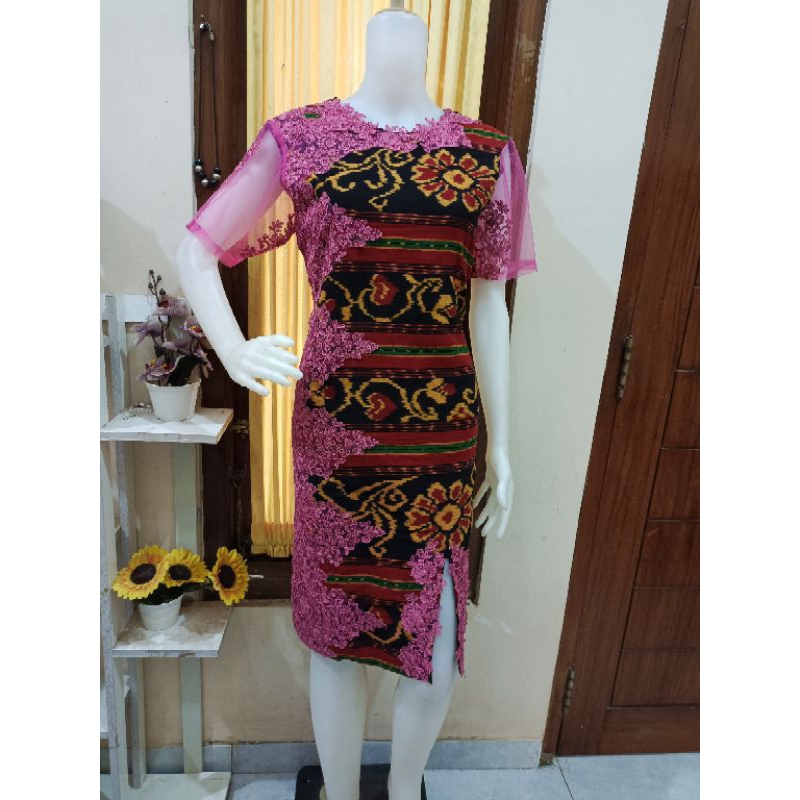 DRES TENUN MIX TILE PINK PREMIUM