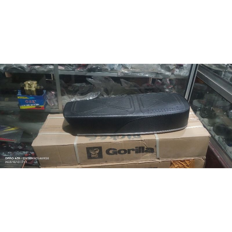 jok cb 100 cb 125 jok sadel JHOK cb100 cb125 cg125 motif full carbon xx