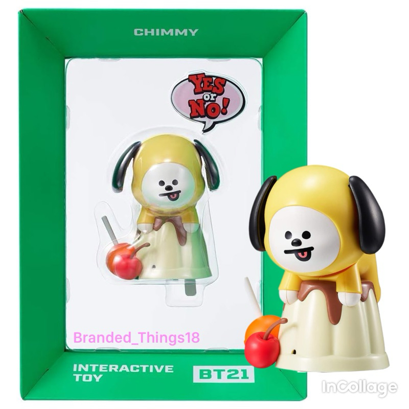 BT21 Chimmy Park Jimin Interactive Toy Chimy BT 21 Yes or No Bangtan Yellow Dog Tata V Interactive T