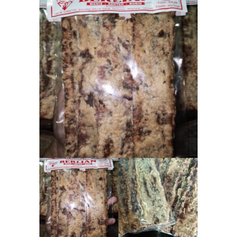 

COD 1 KG SALE PISANG LIDAH KRISPI RASA MANIS ALAMI