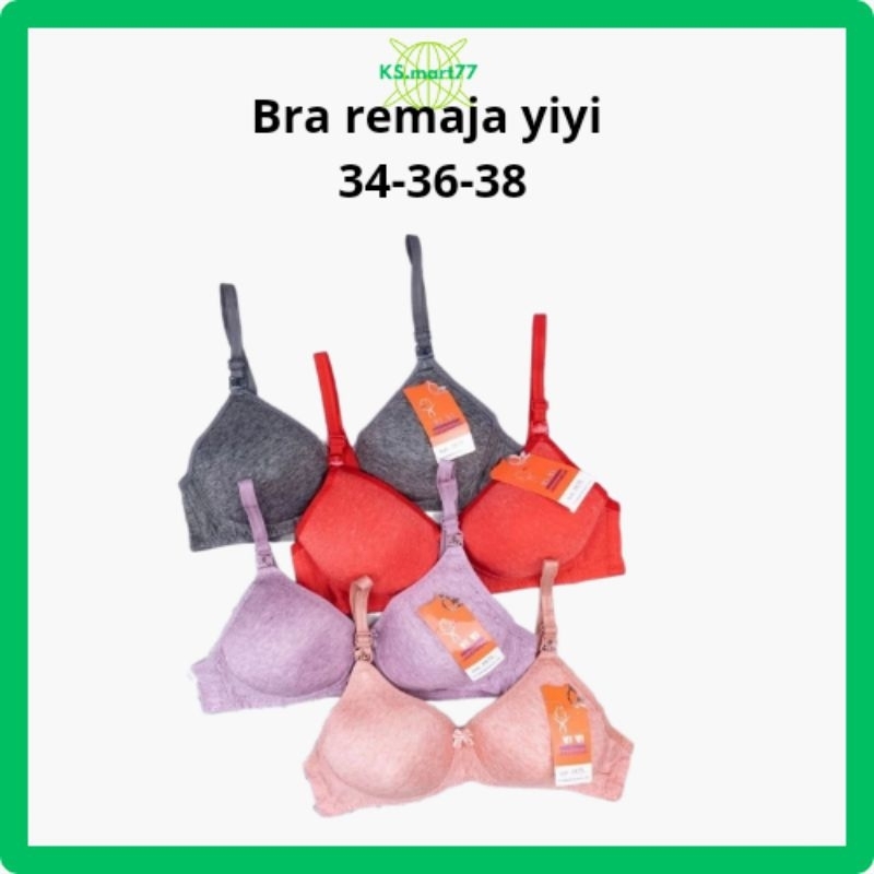 BH / BRA WANITA / BH REMAJA BUSA TIPIS TANPA KAWAT