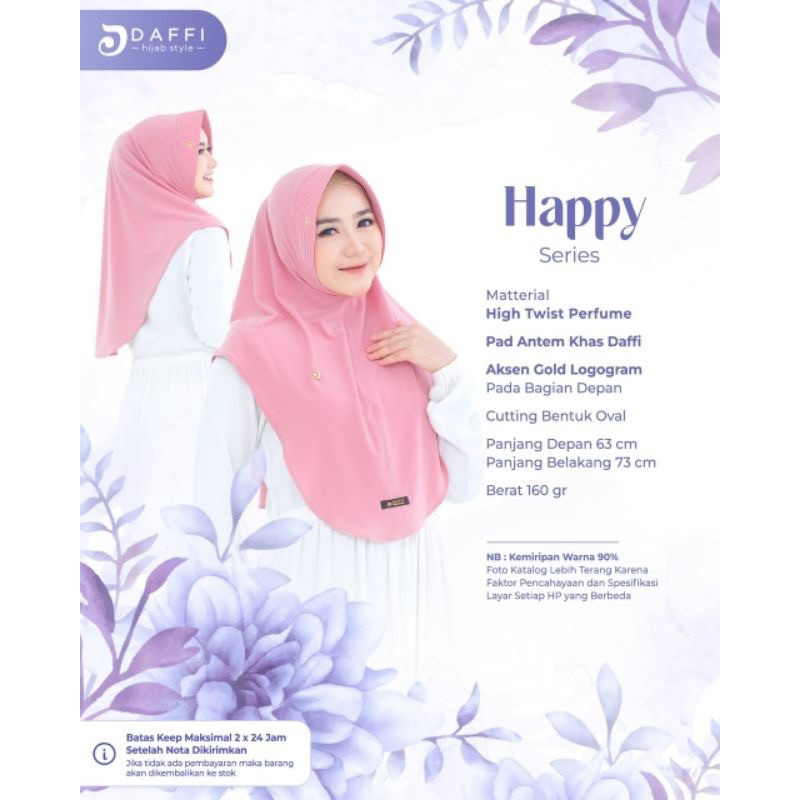 Daffi Hijab happy series