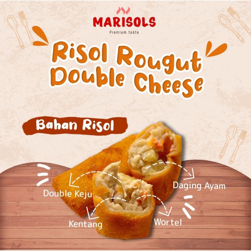 

risoles rogout double cheese
