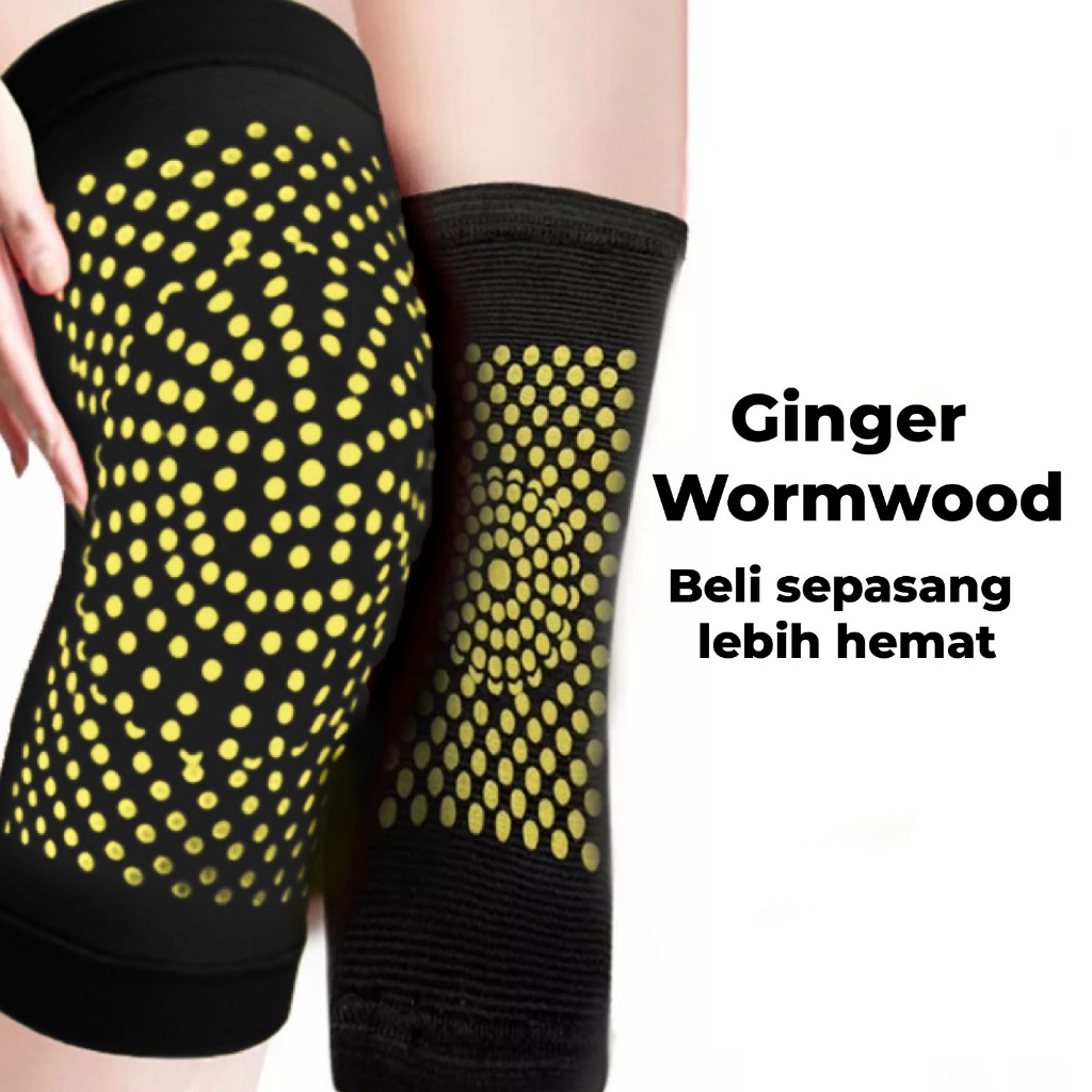 Sabuk Terapi Lutut / Paha / Betis / Deker Ginger Wormwood Dr. Xie Pasti Ori